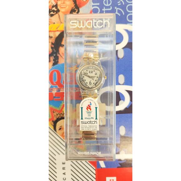 Swatch watch PREMIERE LK151 1995 Standard Ladies New Old stock - Picture 3 of 7